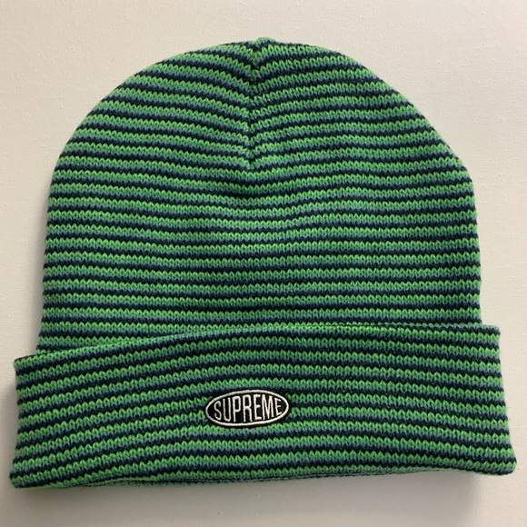supreme zig zag beanie